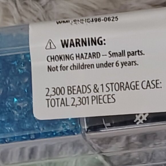 Hello Hobby - Bright & Sparkle Pony Bead Box - 2300 Pieces - Picture 9 of 9